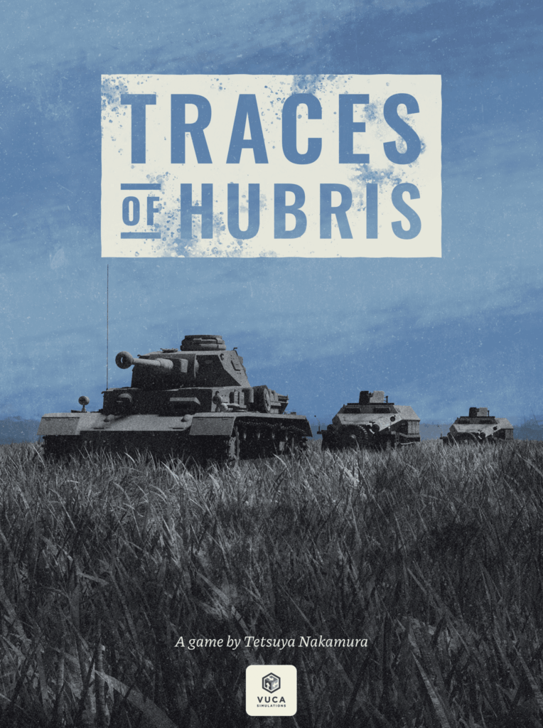 Traces of Hubris board game cover