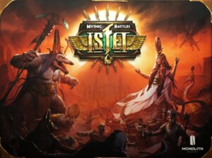 Mythic Battles: Isfet board game cover