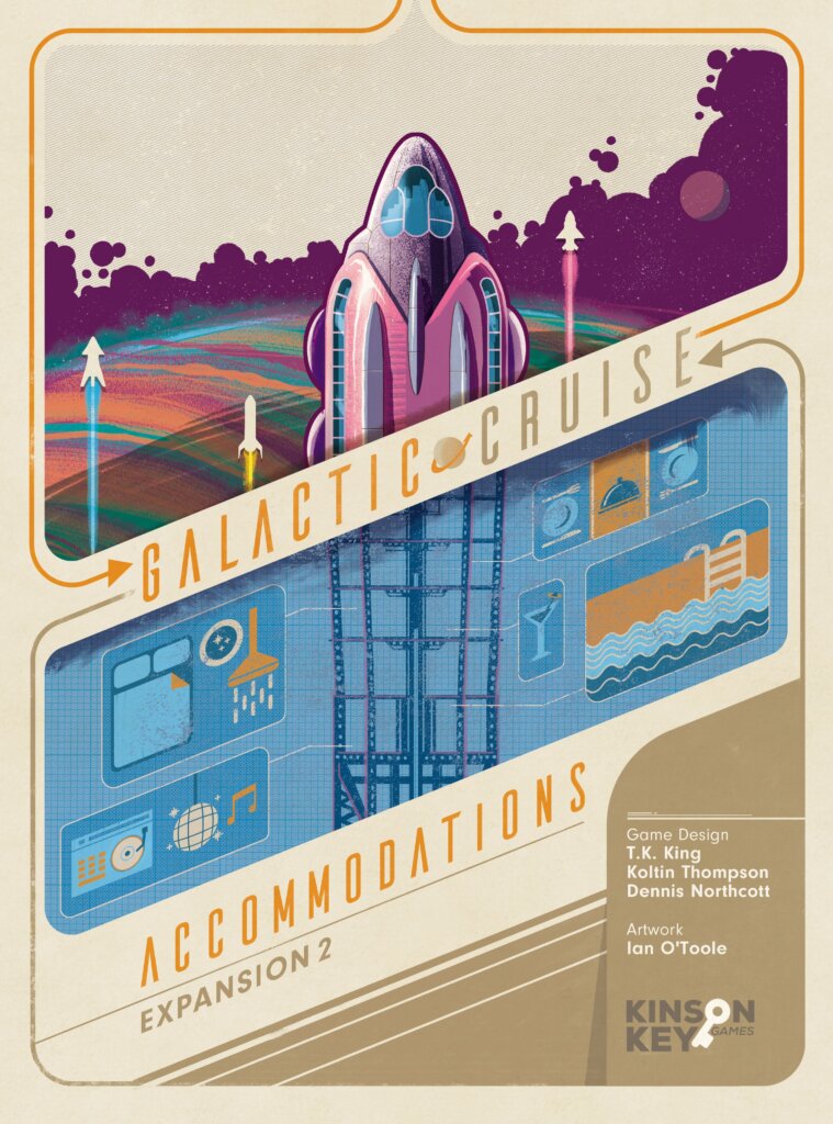 Galactic Cruise: Accommodations board game cover