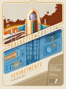 Galactic Cruise: Advancements board game cover