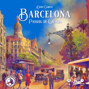 Barcelona: Passeig de Gràcia board game cover