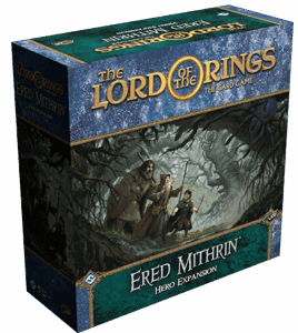 The Lord of the Rings: The Card Game – Ered Mithrin Hero Expansion board game cover