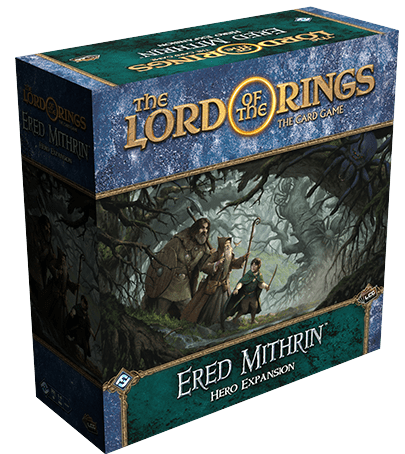 The Lord of the Rings: The Card Game – Ered Mithrin Hero Expansion board game cover