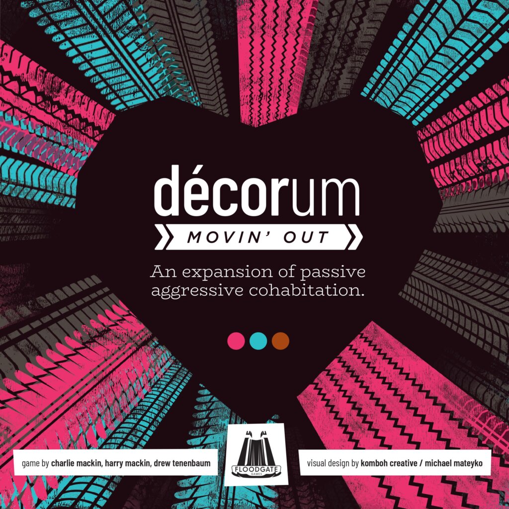 Décorum: Movin’ Out board game cover