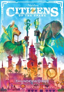 Citizens of the Spark board game cover