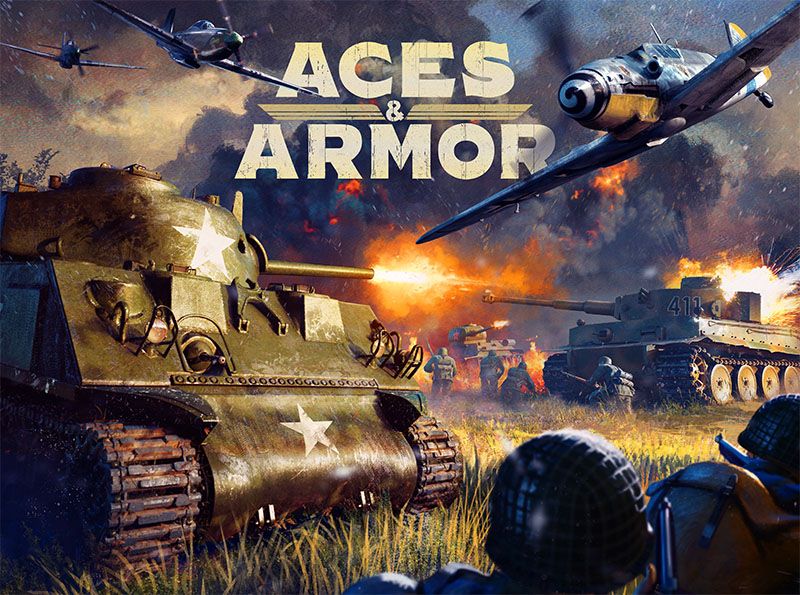 Aces & Armor board game cover