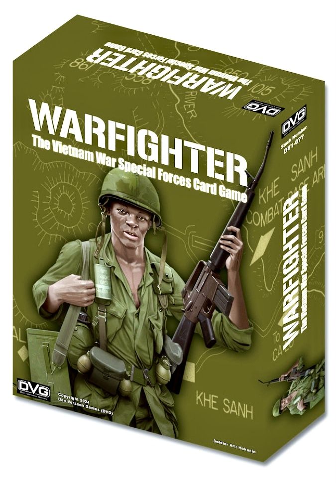 Warfighter: The Vietnam War Special Forces Card Game board game cover