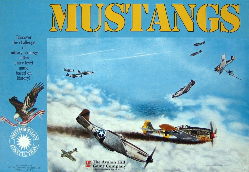 Mustangs board game cover