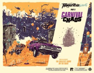 Thunder Road: Vendetta – Carnival of Chaos board game cover