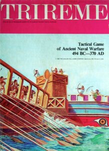 Trireme: Tactical Game of Ancient Naval Warfare 494 BC-370 AD board game cover