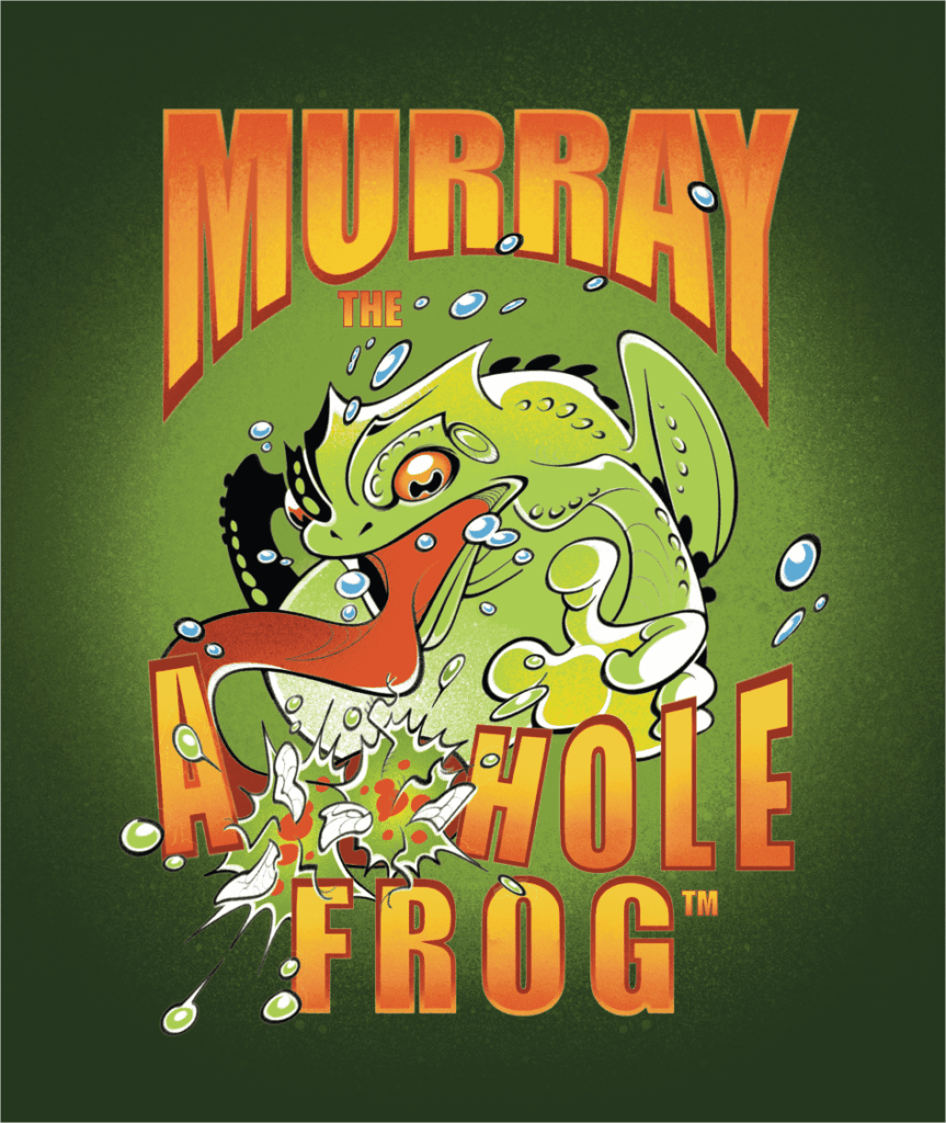 Murray the A**hole Frog board game cover