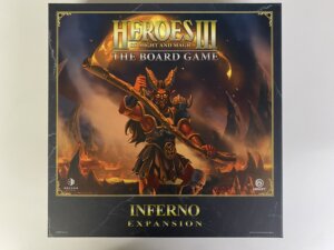 Heroes of Might and Magic III: The Board Game – Inferno Expansion board game cover