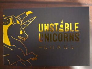 Unstable Unicorns: Chaos board game cover