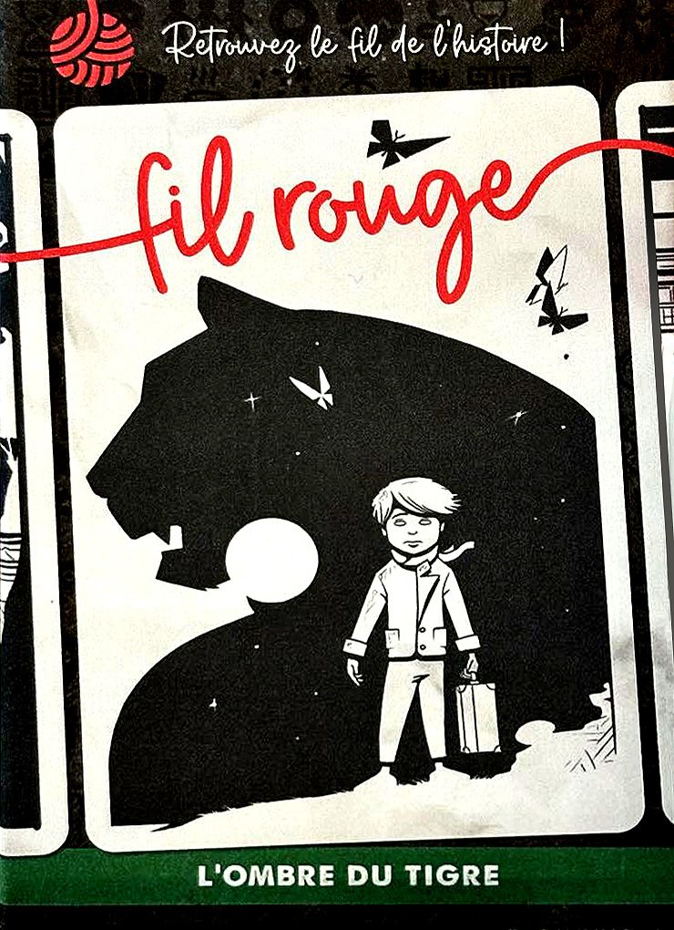 Fil Rouge: Shadow of the Tiger board game cover