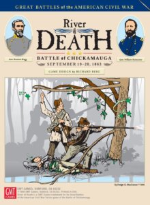 River of Death: Battle of Chickamauga, September 19-20, 1863 board game cover