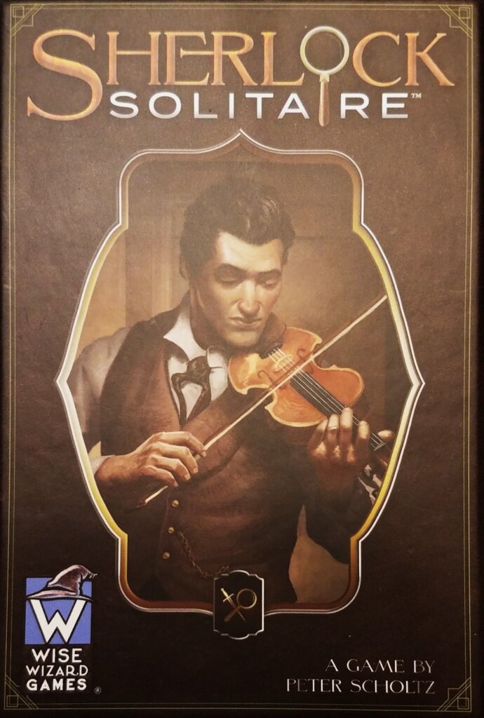 Sherlock Solitaire board game cover