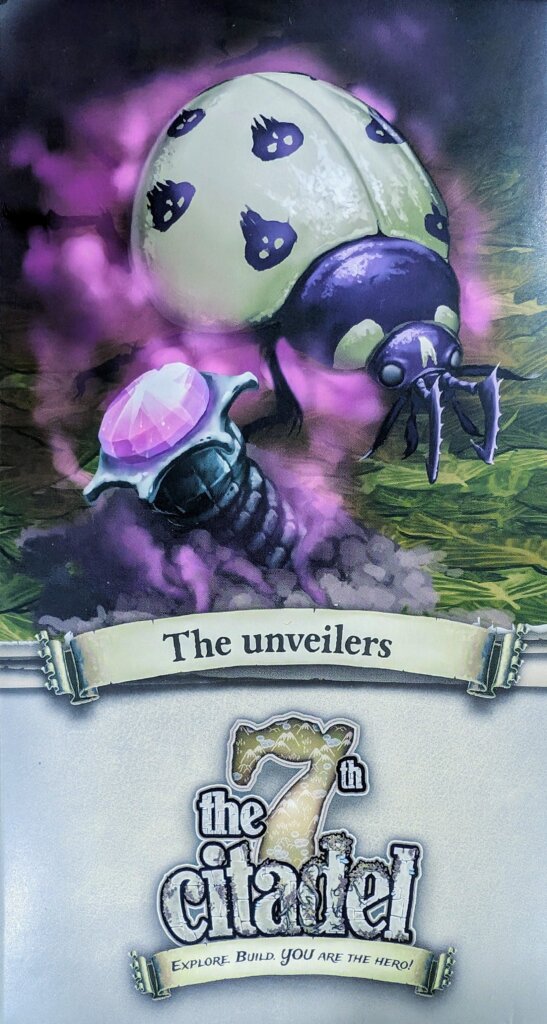 The 7th Citadel: The Unveilers board game cover