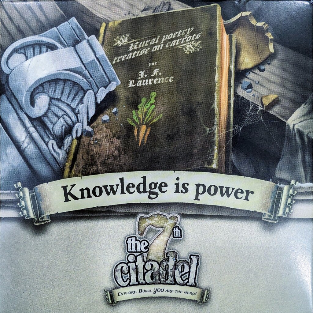 The 7th Citadel: Knowledge is Power board game cover
