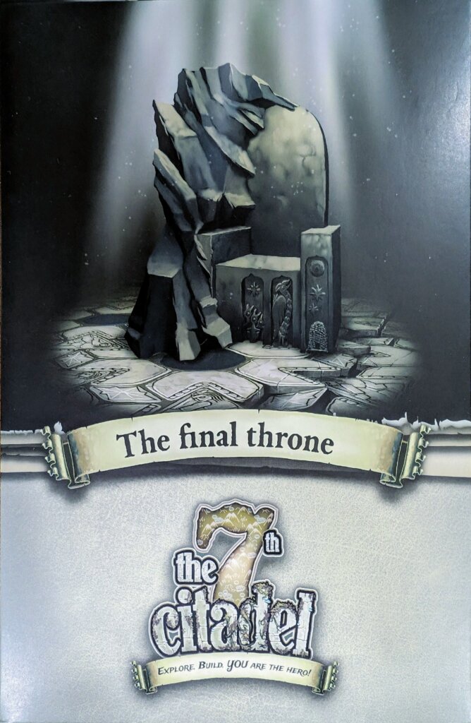 The 7th Citadel: The Final Throne board game cover