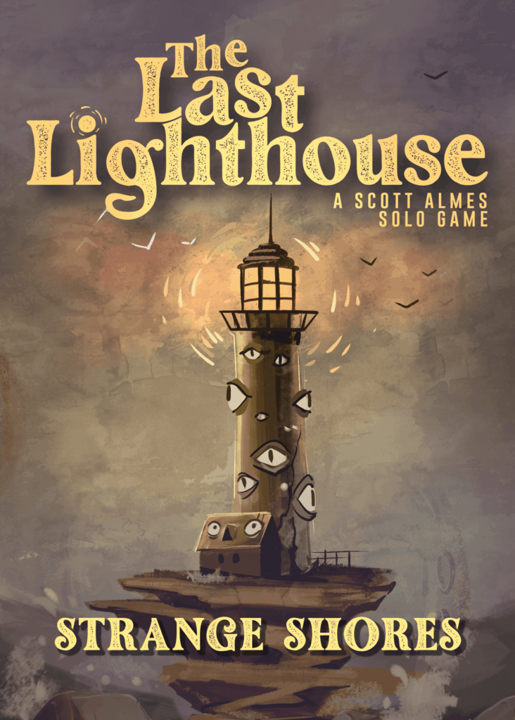 The Last Lighthouse: Strange Shores board game cover