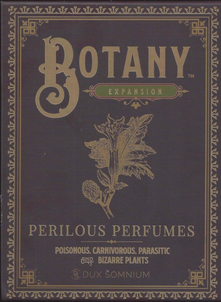 Botany: Perilous Perfumes board game cover