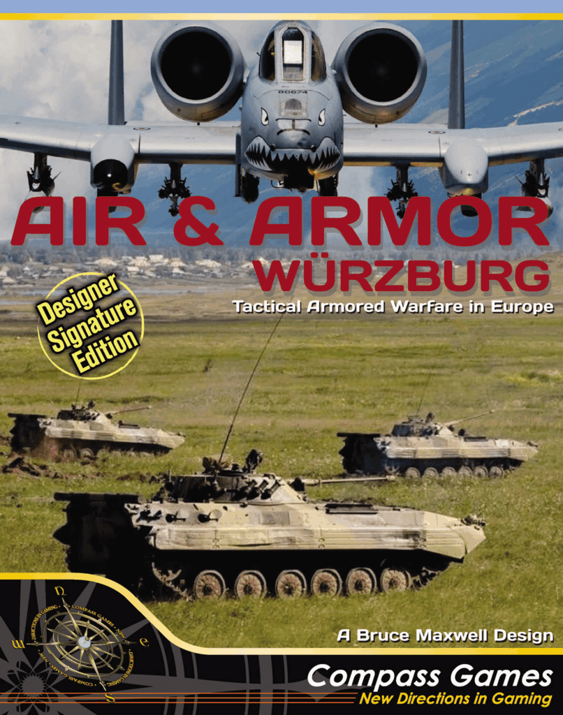 Air & Armor: Würzburg, Tactical Armored Warfare in Europe – Designer Signature Edition board game cover