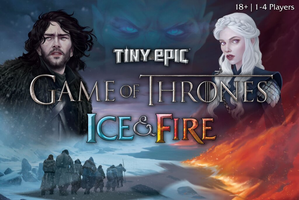 Tiny Epic Game of Thrones: Ice & Fire board game cover