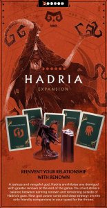 Veiled Fate: Hadria board game cover