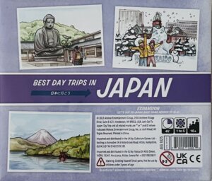 Let’s Go! To Japan: Day Trip board game cover