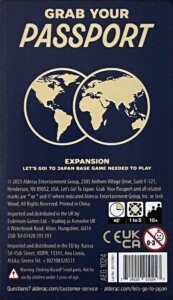 Let’s Go! To Japan: Grab Your Passport board game cover