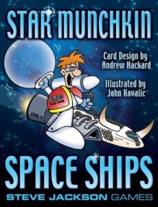 Star Munchkin: Space Ships board game cover