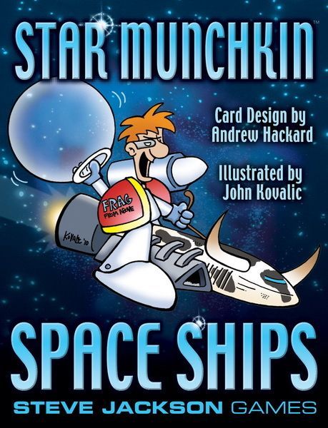 Star Munchkin: Space Ships board game cover