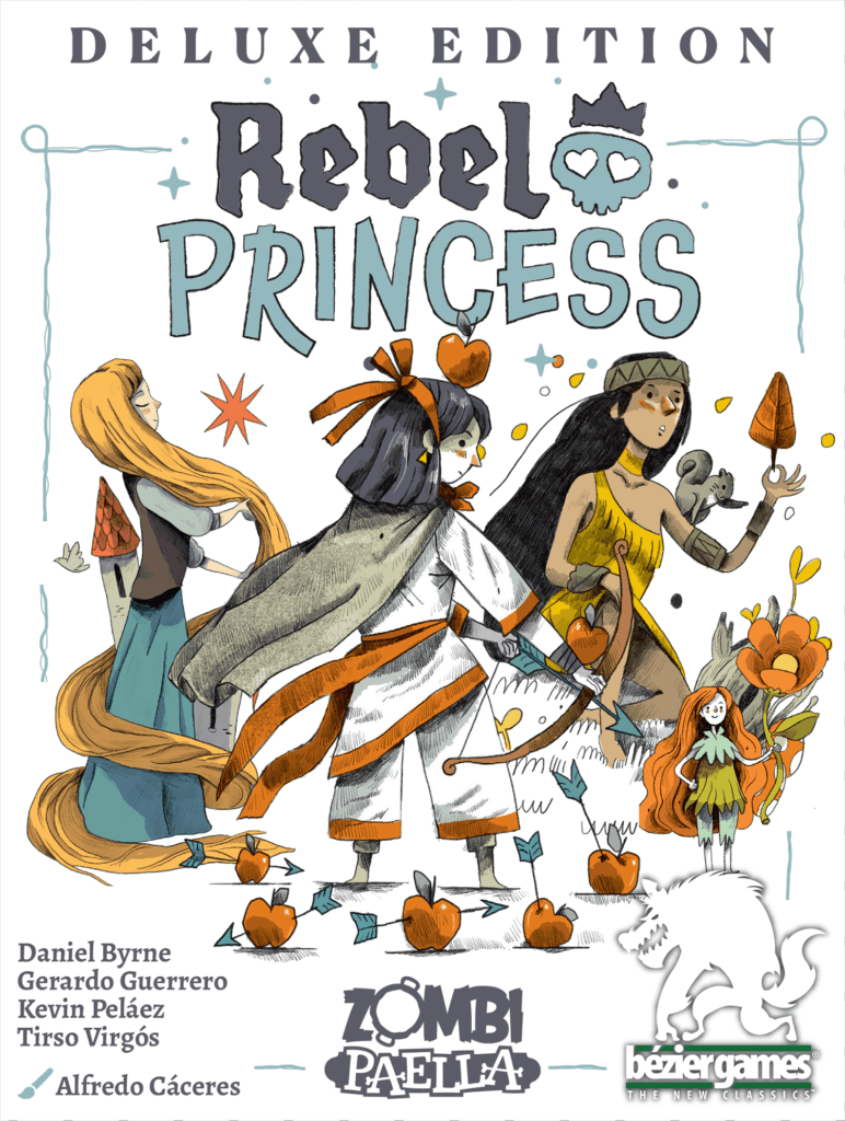 Rebel Princess: Deluxe Edition board game cover