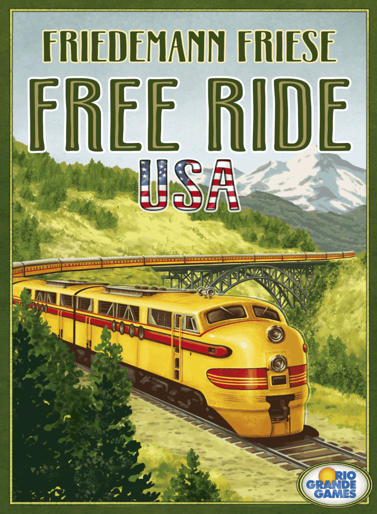 Free Ride USA board game cover
