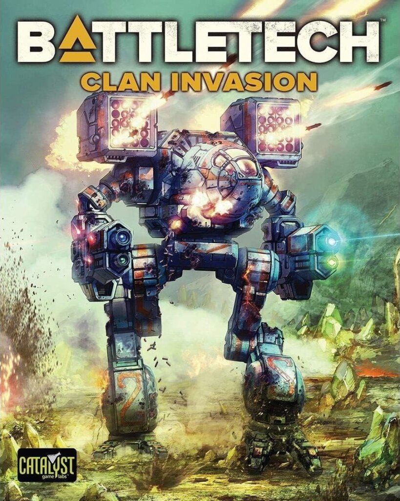 BattleTech: Clan Invasion board game cover