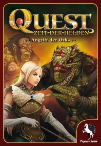 Quest: A Time of Heroes board game cover