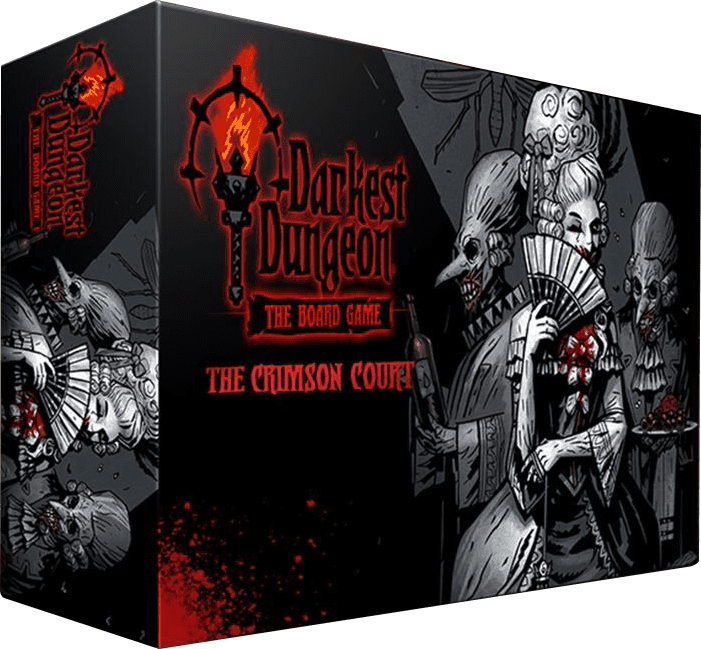 Darkest Dungeon: The Board Game – The Crimson Court board game cover