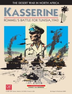 Kasserine: Rommel’s Battle for Tunisia, 1943 board game cover