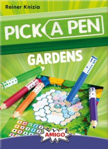 Pick a Pen: Gardens board game cover