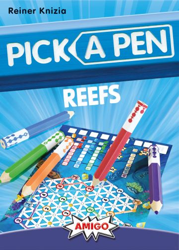 Pick a Pen: Reefs board game cover