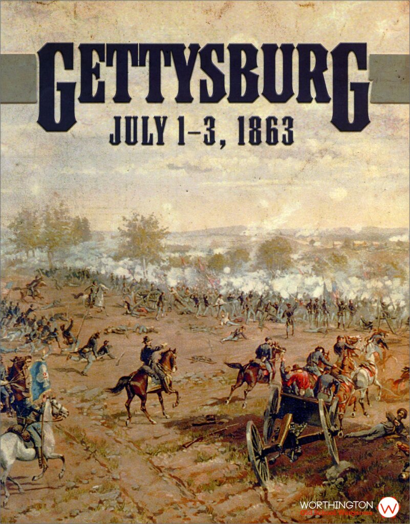 Gettysburg: July 1-3, 1863 board game cover