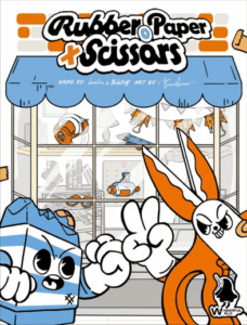 Rubber Paper Scissors board game cover