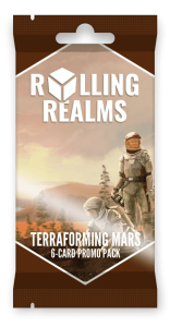 Rolling Realms: Terraforming Mars Promo Pack board game cover
