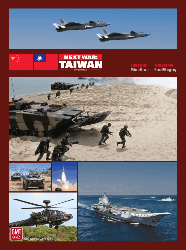 Next War: Taiwan board game cover