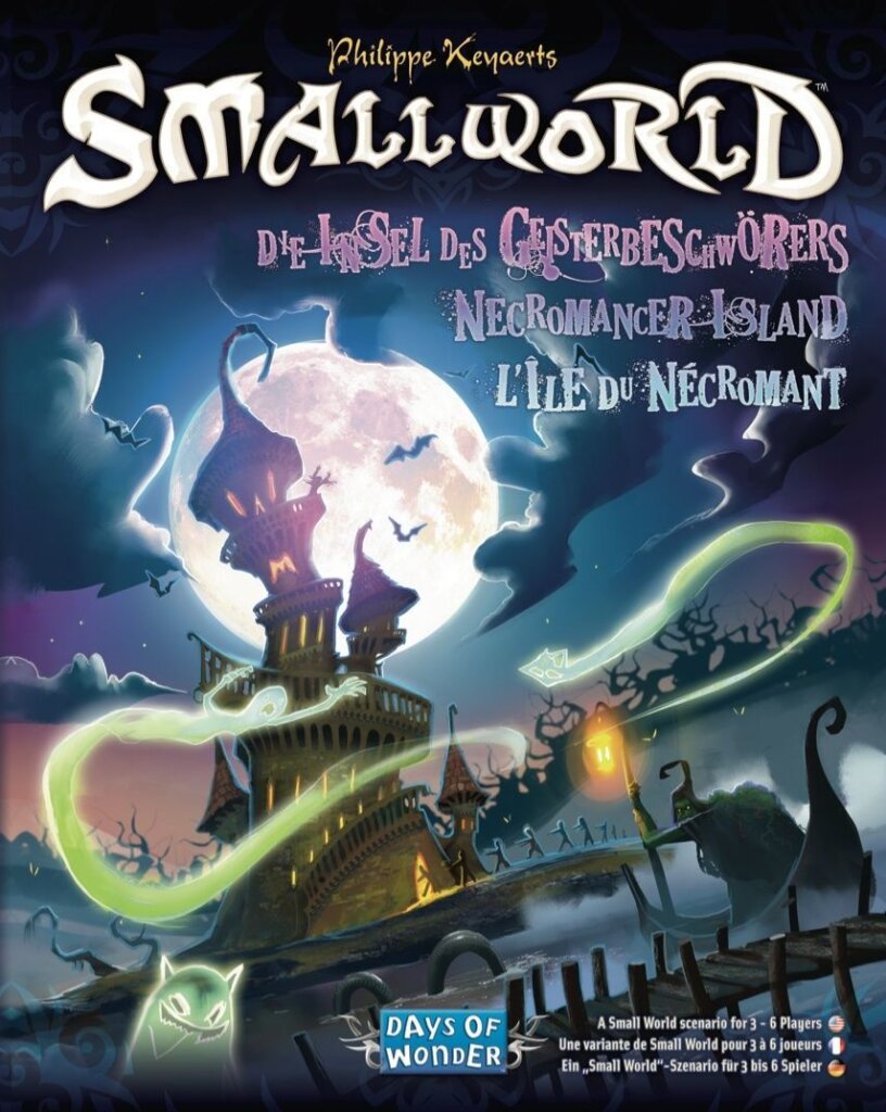 Small World: Necromancer Island board game cover