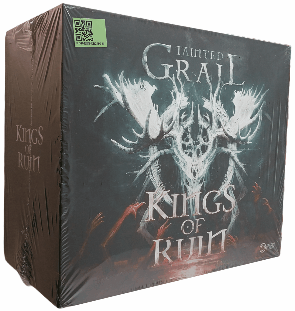 Tainted Grail: Kings of Ruin (Gamefound Edition) board game cover