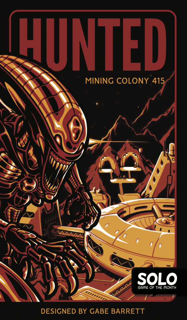 Hunted: Mining Colony 415 (2nd Edition) board game cover
