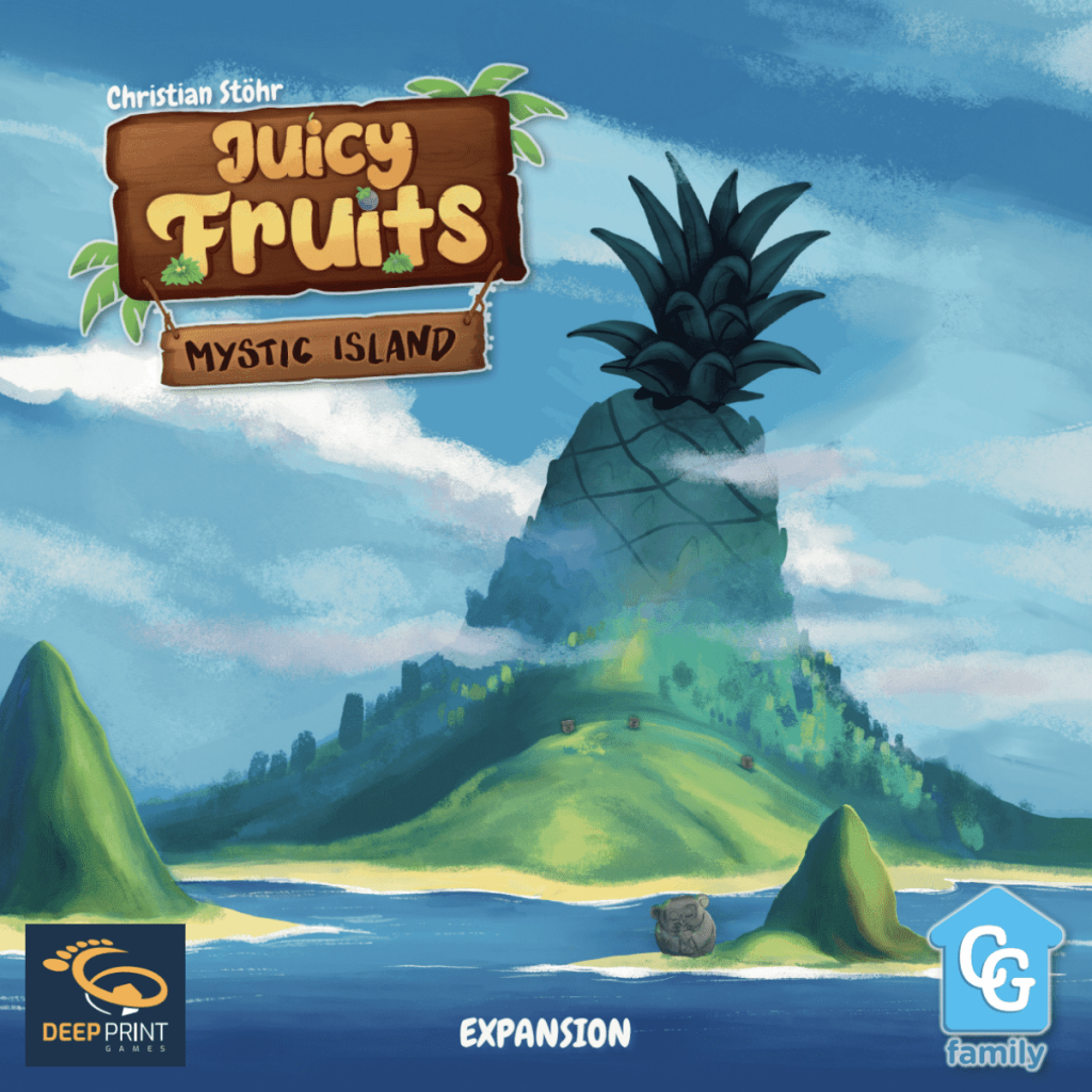 Juicy Fruits: Mystic Island board game cover