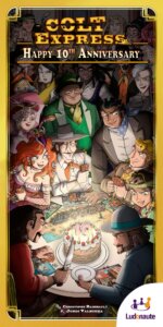 Colt Express: Happy 10th Anniversary board game cover