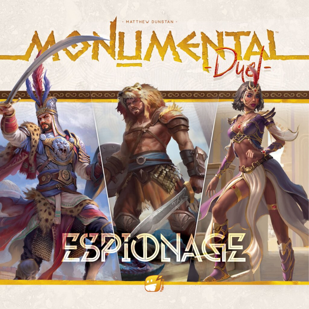 Monumental Duel: Espionage board game cover